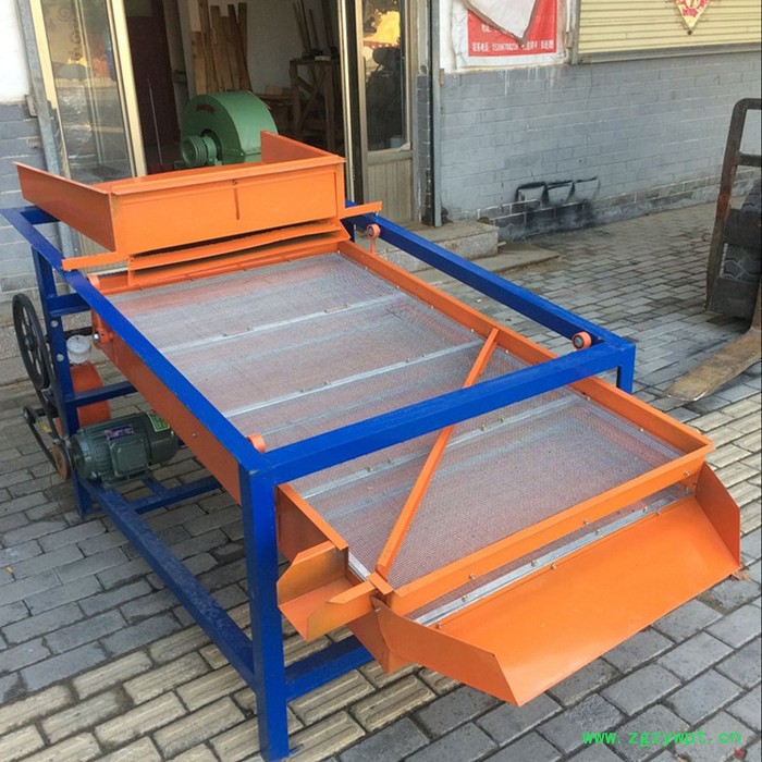 玉米大豆花生精选机 中药材杂质清选机 新型移动粮食清选机图6