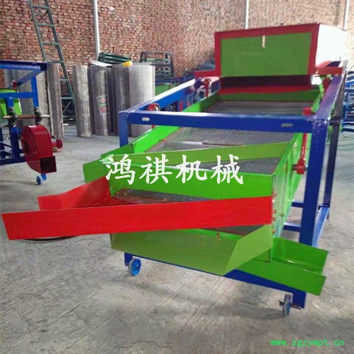 玉米大豆花生精选机 中药材杂质清选机 新型移动粮食清选机图5
