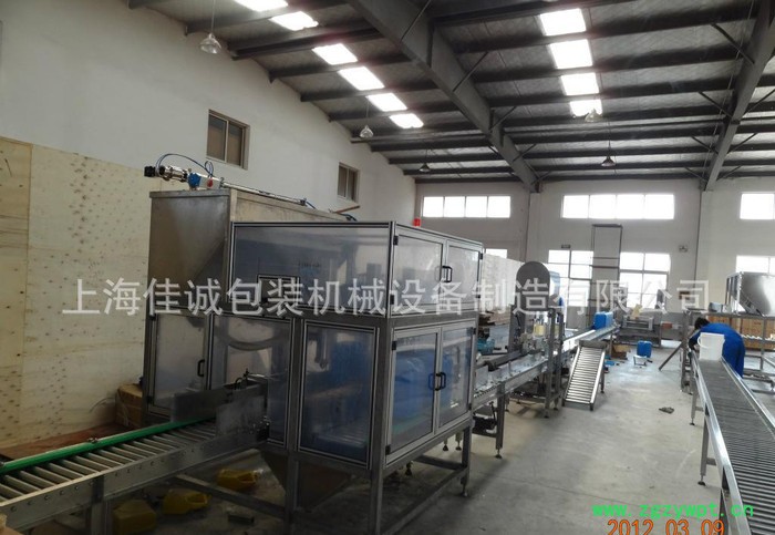 全自动液体灌装机 化妆品灌装机 20L称重灌装流水线 称重灌装机图3