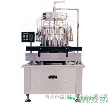 供应食醋、酱油等粘稠液体灌装机  12头负压灌装机 益邦灌好醋
