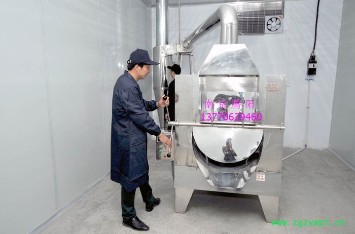 CY750电加热滚筒式炒中药设备图5