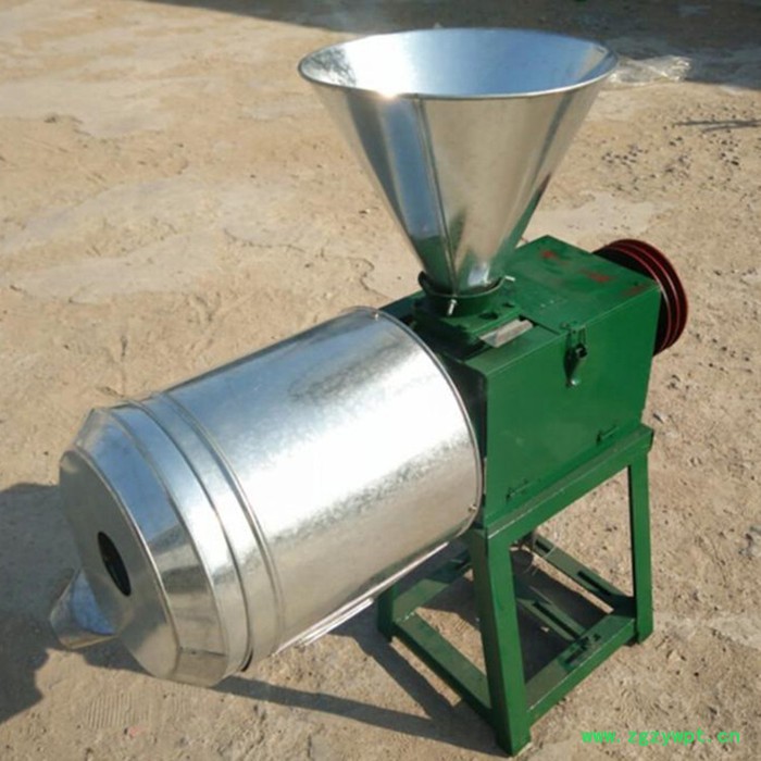 齿槽式去皮磨面机 中药材加工磨粉机 电动全自动磨面机图5