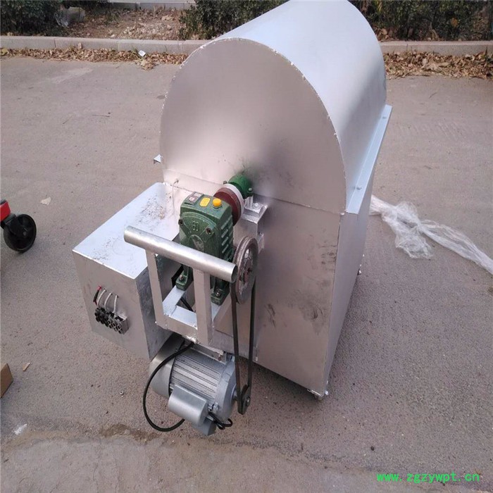 燃气加热炒货机 大型100斤炒中药材机 新款电动温控炒锅机图2