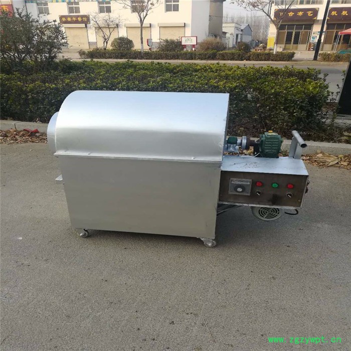 燃气加热炒货机 大型100斤炒中药材机 新款电动温控炒锅机图4