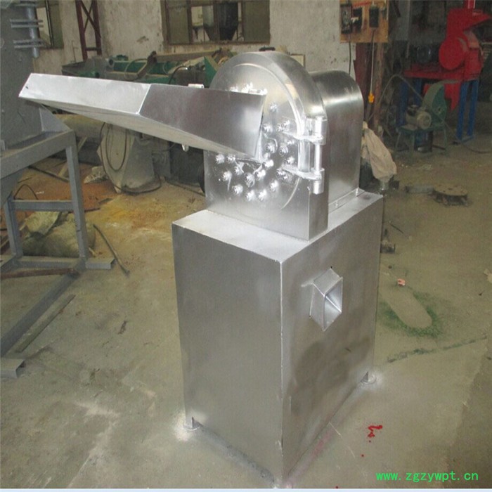 松原大型坚果粉碎机不锈钢中药粉碎机价格行情图5