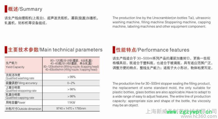 供应威圣GSCX-1型30ml-500ml灌装生产线灌装加塞灌装生产联动线图3