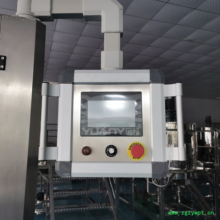 远杨机械 全自动液体膏体灌装机 玻璃水洗车液润滑油定量灌装生产线图5