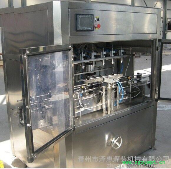 液体灌装机  流量计式直线灌装机