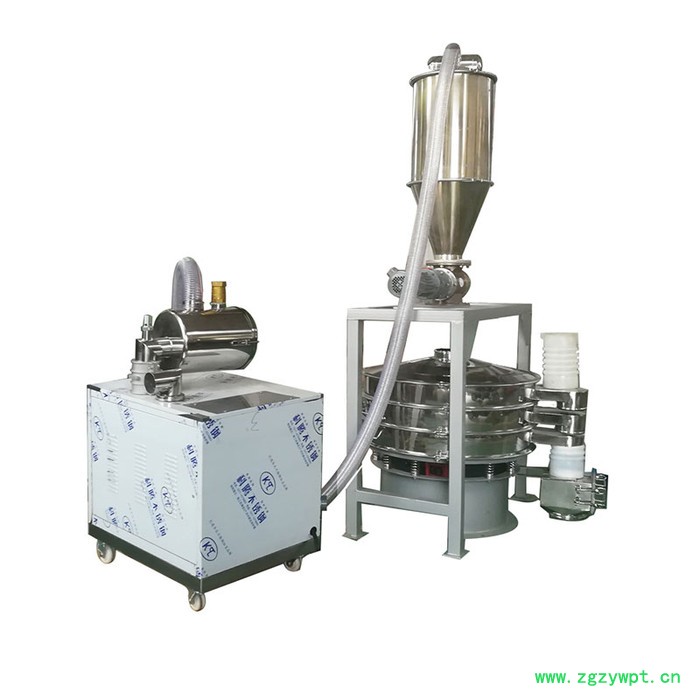 中药粉末吸料机 新乡巨宝 无尘真空吸料机 不锈钢材质上料机图2