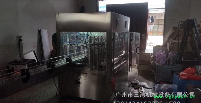 三湾液体灌装机 自动食用油灌装机 小型定量灌装机图3