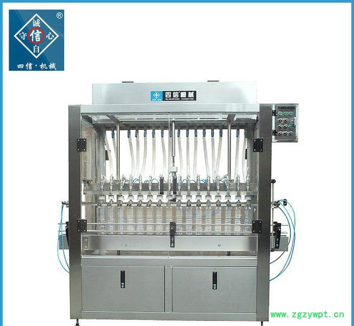 16头溢流式玻璃水灌装机 全自动液体灌装机