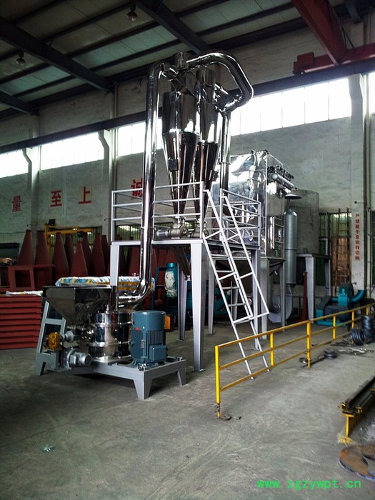 供应矿产超微粉碎机氢氧化锂粉碎机粉碎机械 超微粉碎机 中药粉碎机图5