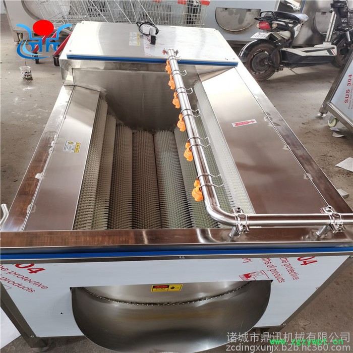 多功能洗菜机 莲藕清洗机 毛刷清洗机 中药材清洗机图3