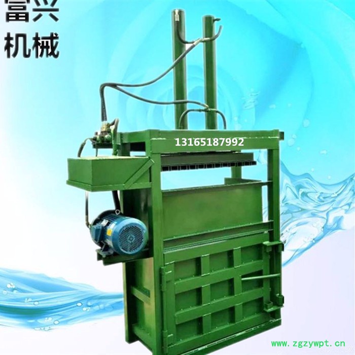 湖南液压整打块机 定做立式锡箔纸 中药材编织袋压包机图3