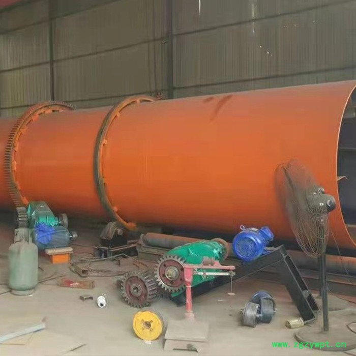 德利 二手鸡粪烘干机 二手中药材烘干机 二手药渣滚筒烘干机图4