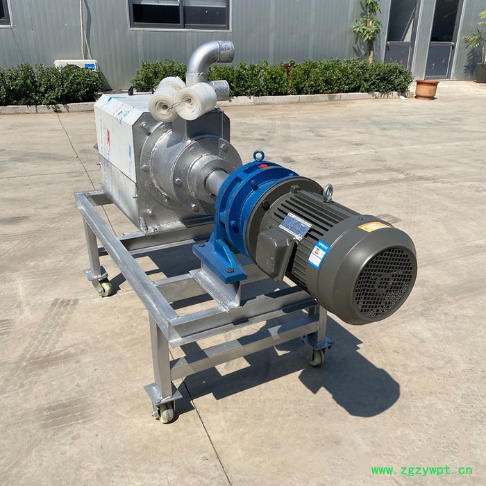 养殖场猪粪脱水机 污水固液分离机 中药渣干湿分离机