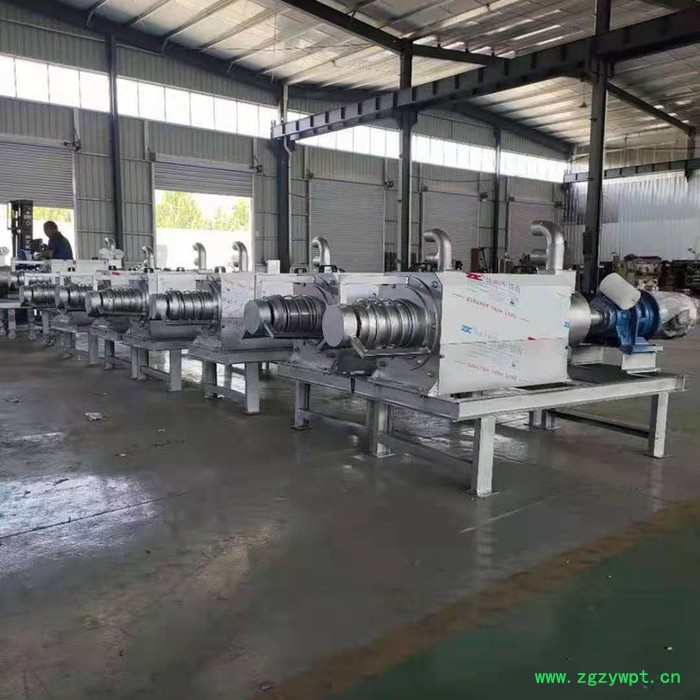 养殖场猪粪脱水机 污水固液分离机 中药渣干湿分离机图6
