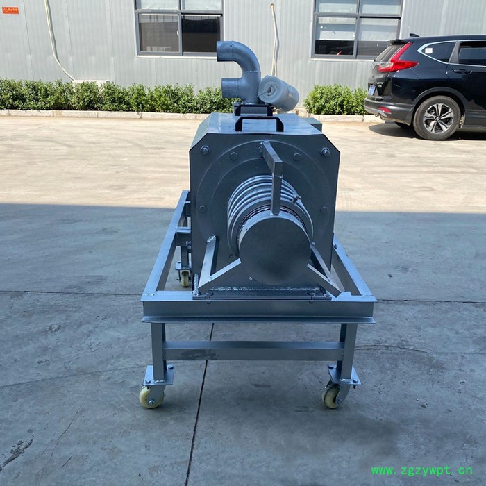 养殖场猪粪脱水机 污水固液分离机 中药渣干湿分离机图8