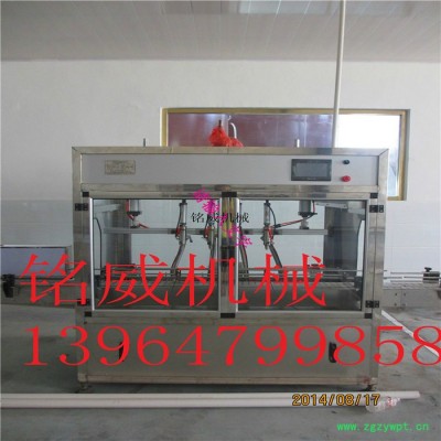 供应青州全自动食用油灌装机+灌装机械-液体灌装机-气动灌装机