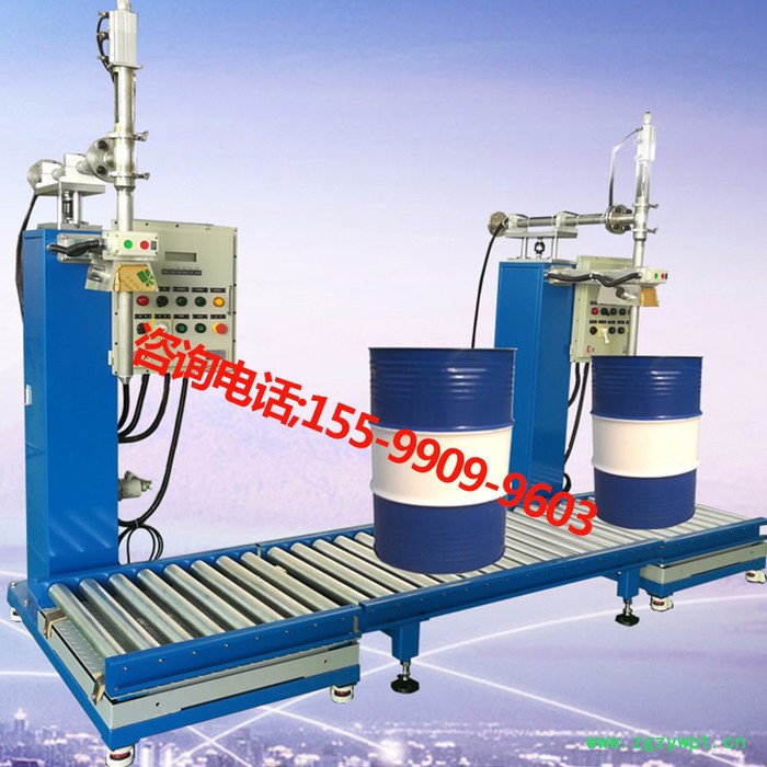 丰乐汇FB-GZ-200D液体灌装称自动称重灌装机1200L大桶IBC吨桶液体灌装机图6