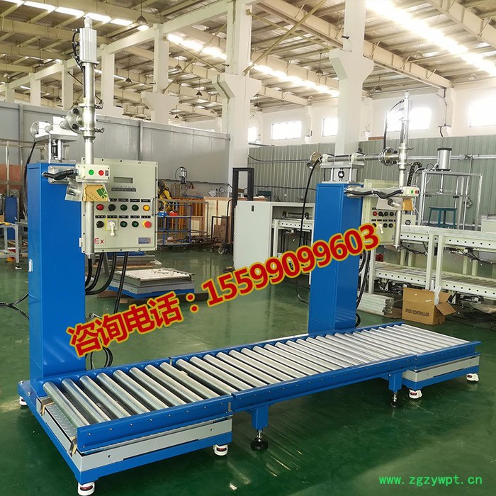 丰乐汇FB-GZ-200D液体灌装称自动称重灌装机1200L大桶IBC吨桶液体灌装机图2