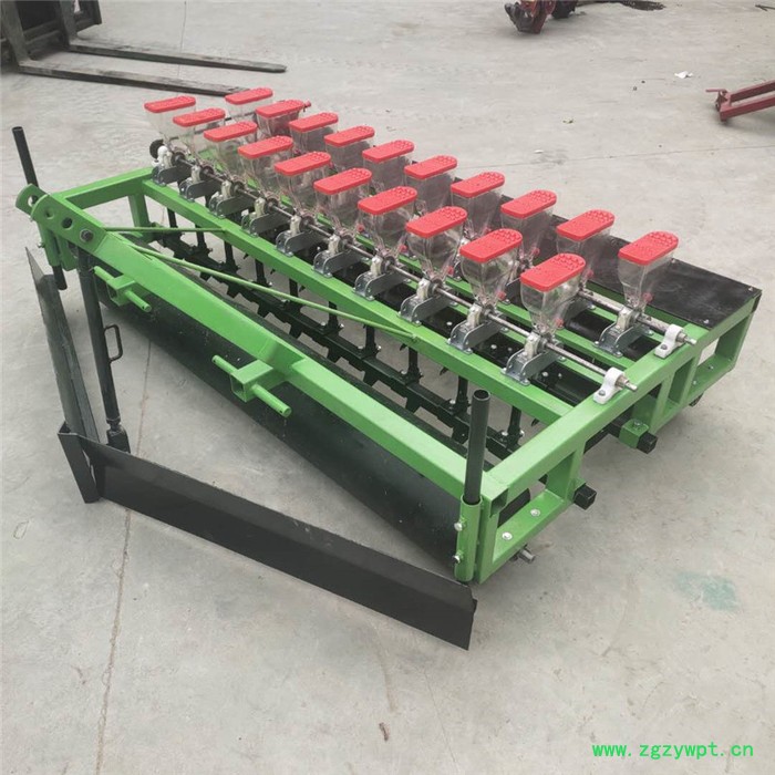 单粒免间苗谷子精播机/中药材蔬菜施肥播种机价格图3