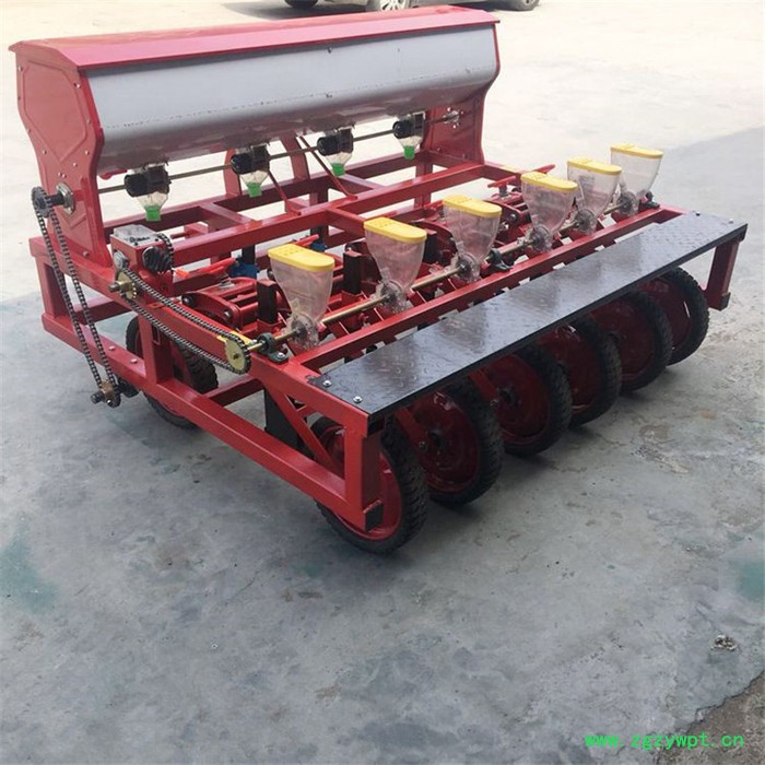 单粒免间苗谷子精播机/中药材蔬菜施肥播种机价格图2