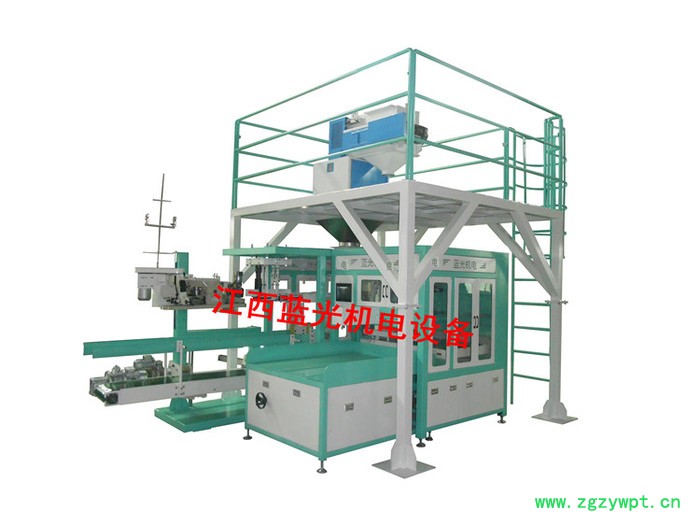 饲料全自动包装机械设备 颗粒化肥全自动灌装机器 塑料粒子全自动打包机图4