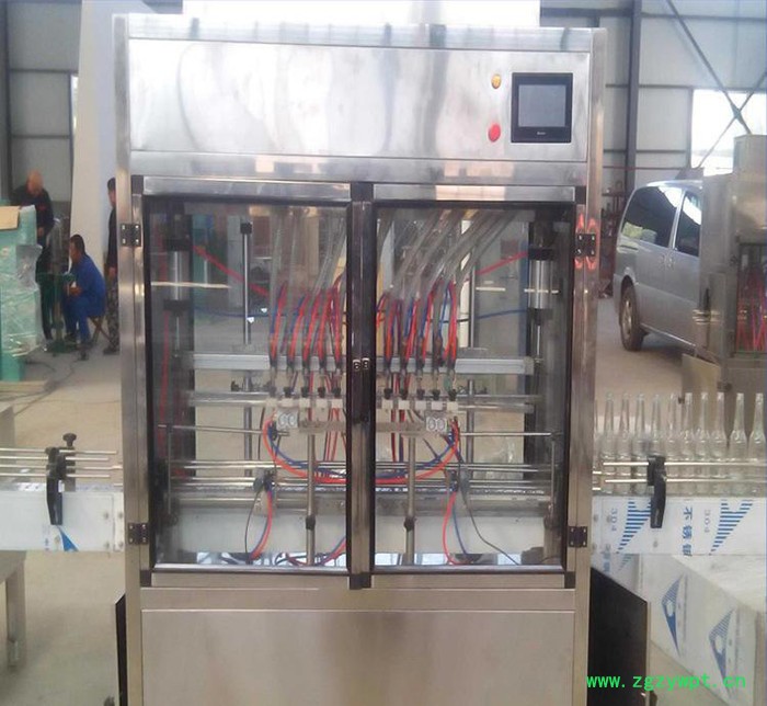 直销定制 全自动灌装机10头白酒直线灌装机 防冻液液体灌装机图3