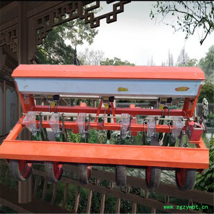 单粒免间苗谷子精播机  中药材蔬菜施肥播种机 电动自走精播机图7