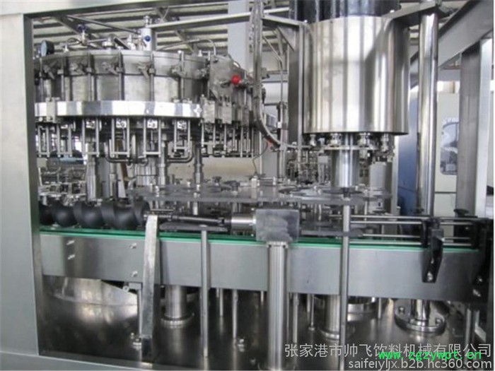 玻璃瓶汽水饮料灌装生产线 含气饮料灌装生产线图2