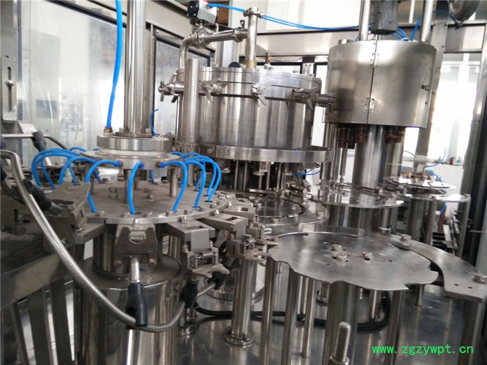 玻璃瓶汽水饮料灌装生产线 含气饮料灌装生产线图4