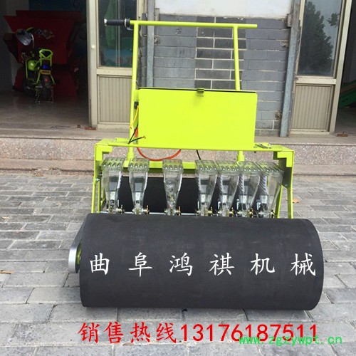 鸿祺 中药材播种机蔬菜播种机 小型手推香菜播种机图5