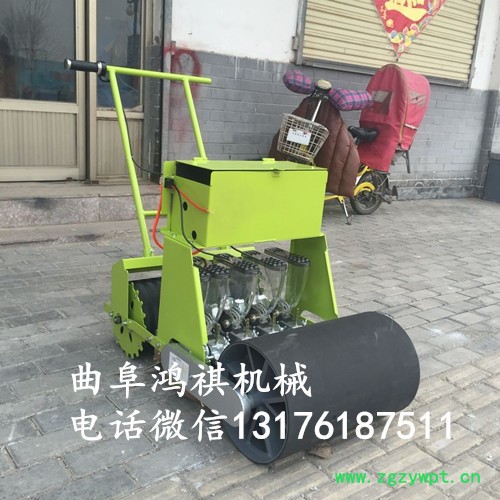 鸿祺 中药材播种机蔬菜播种机 小型手推香菜播种机图3