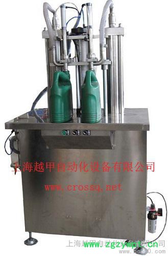 供应越甲FM-SDV双头半自动活塞式液体灌装机