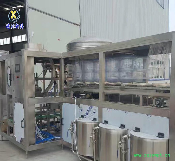 安徽新科全自动300桶灌装生产线直销 全自动灌装机 质量保证图3