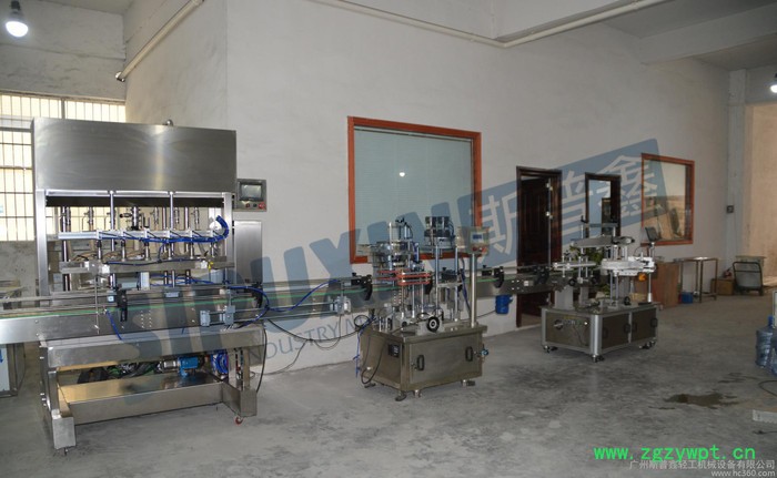 SPX-U化妆品厂专用全自动灌装机 液体灌装流水线 洗衣液灌图3