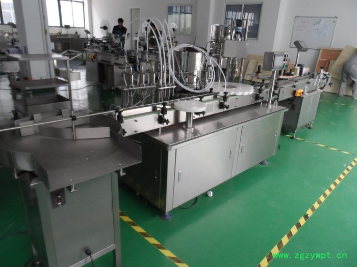 安徽**浩悦TM-2140型全自动液体灌装旋（轧）盖机 全自动灌装机图3