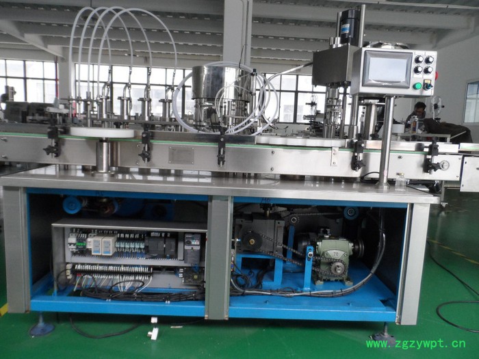 安徽**浩悦TM-2140型全自动液体灌装旋（轧）盖机 全自动灌装机图2