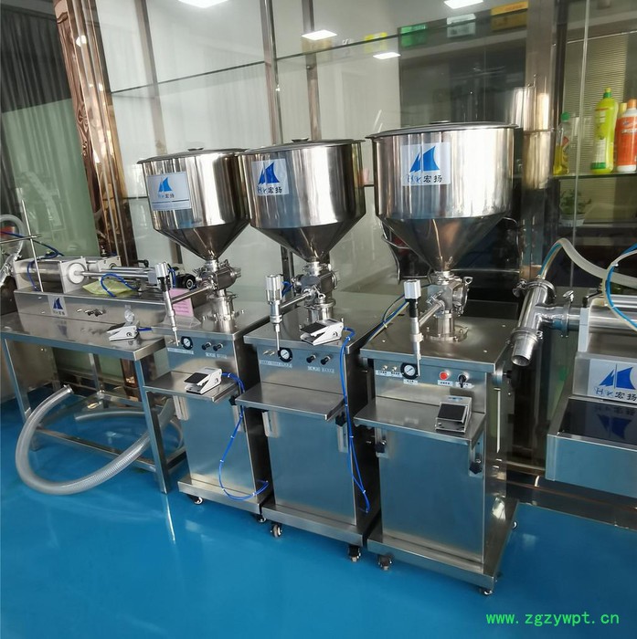 广东膏体酱类灌装机 小型芝麻酱灌装机 颗粒酱灌装机图2