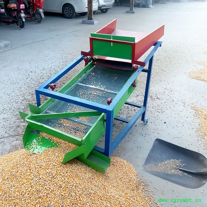 小麦家用水稻筛选机 粮食振动筛 中药清选机图8