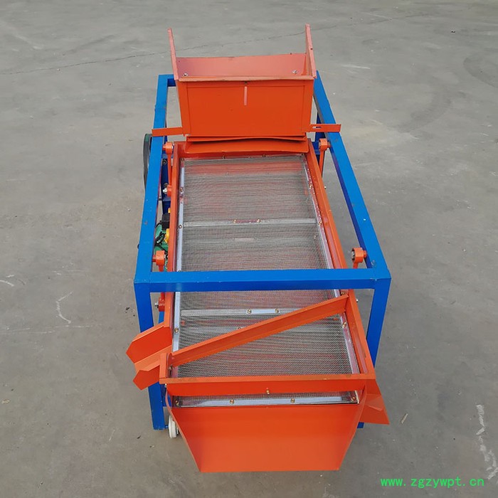 小麦家用水稻筛选机 粮食振动筛 中药清选机图4