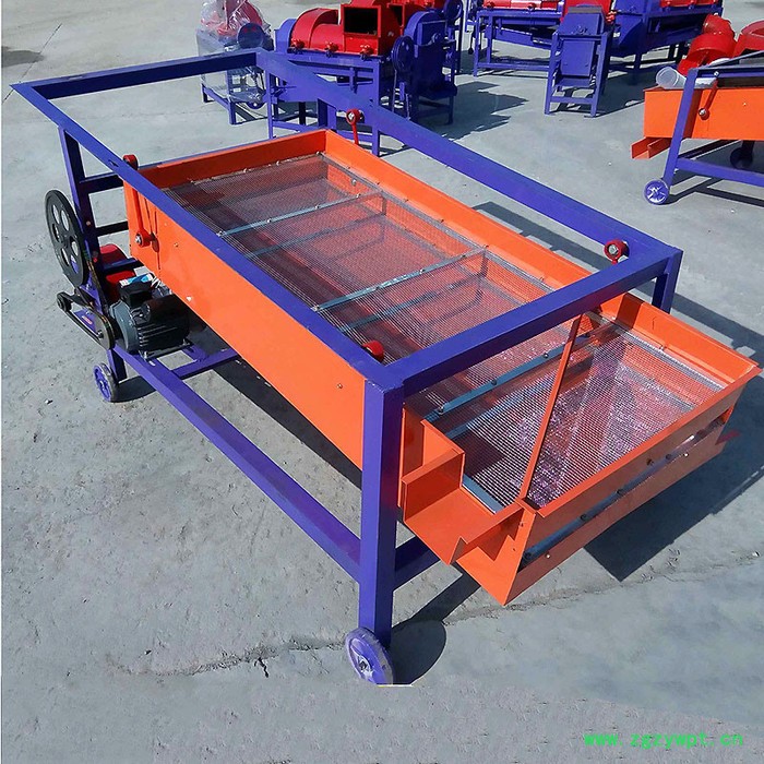 小麦家用水稻筛选机 粮食振动筛 中药清选机图6