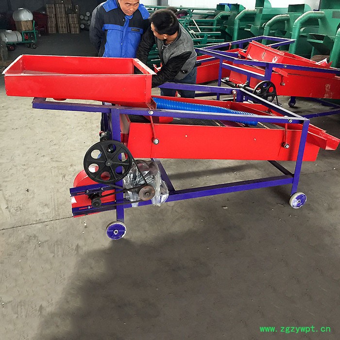 小麦家用水稻筛选机 粮食振动筛 中药清选机图7