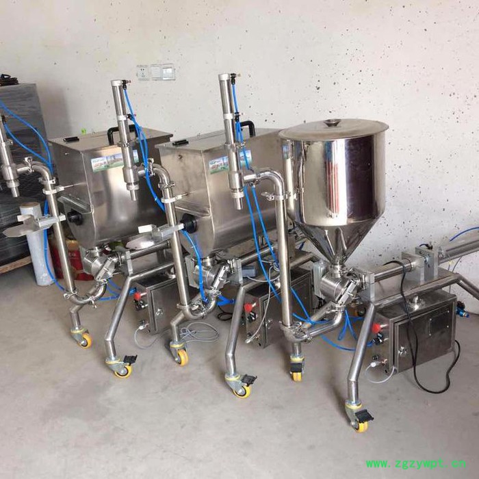 科胜DG大颗粒酱状灌装机|牛肉酱灌装机|凉皮调料灌装机图3