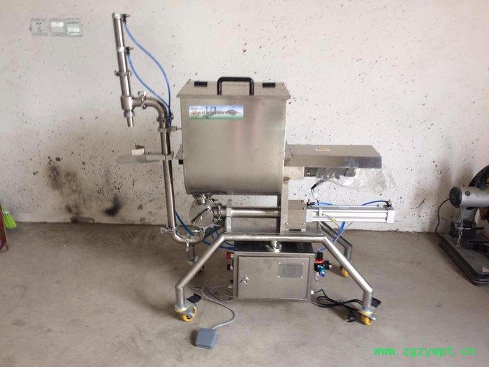 科胜DG大颗粒酱状灌装机|牛肉酱灌装机|凉皮调料灌装机图2