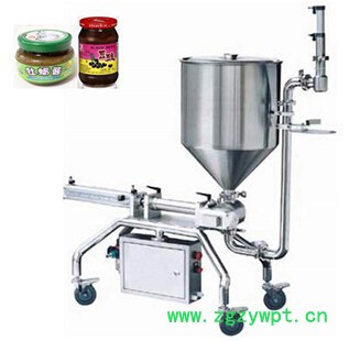 科胜DG大颗粒酱状灌装机|牛肉酱灌装机|凉皮调料灌装机图5