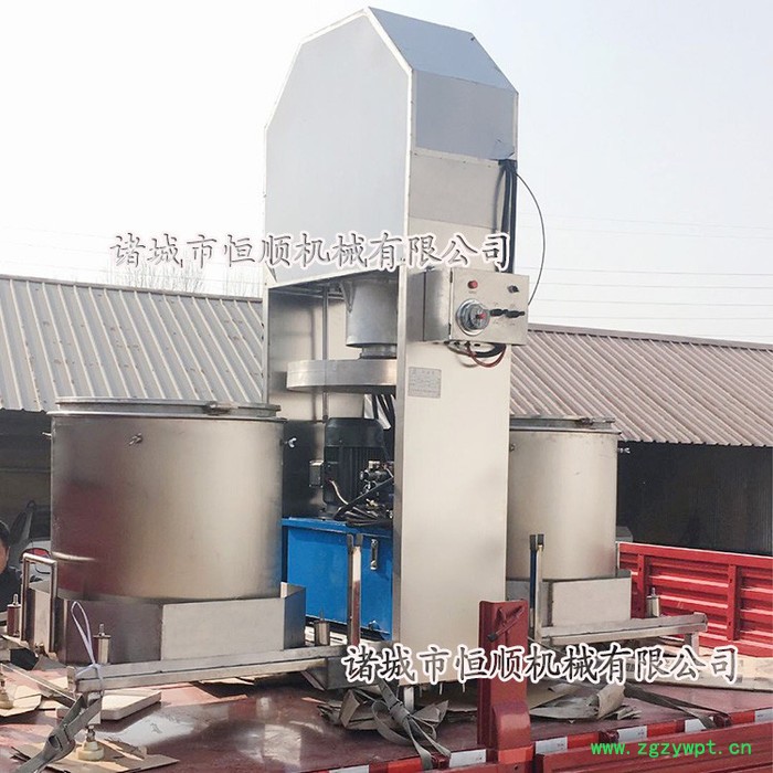 全自动下出料方式压榨机 自动下出料压榨机 黄芪芍药酒中药酒糟压榨机图5