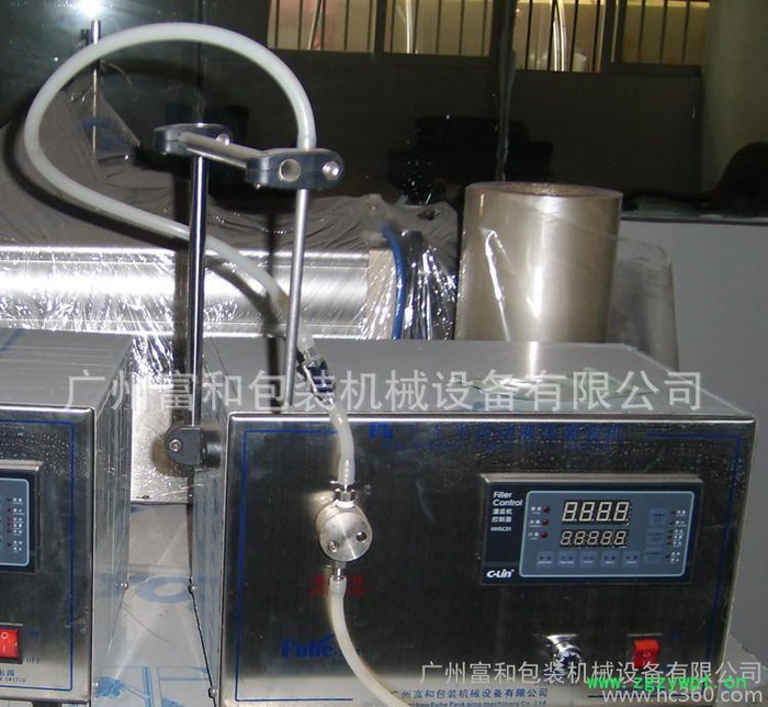 **半自动液体灌装机 灌装液体机械  化学品灌装机图2