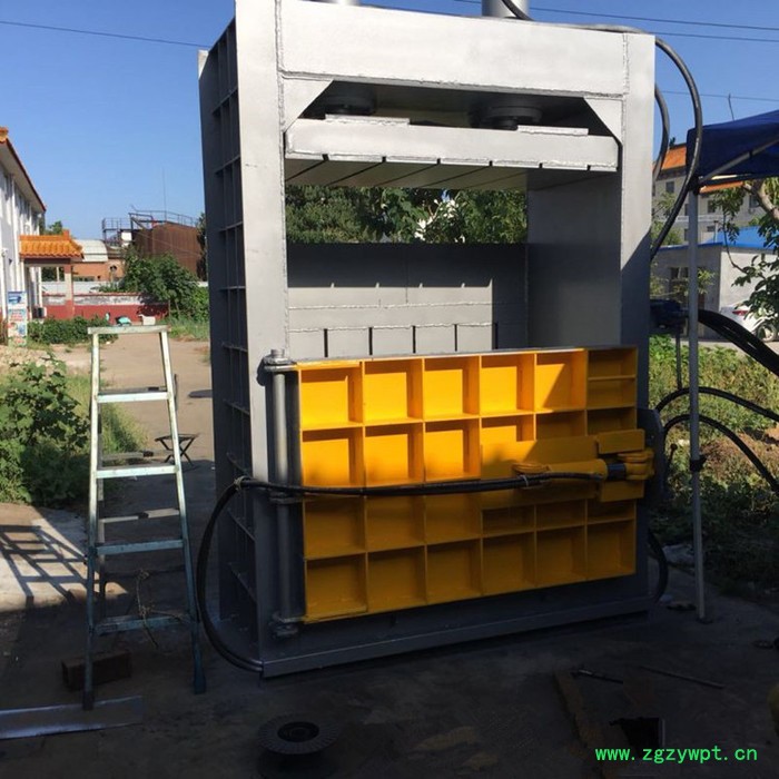 金亿 广州小型中药材立式打包机 120吨多功能立式废纸打包机图6